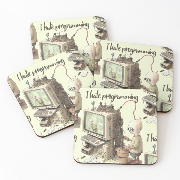 Item preview, I Hate Programming designed and sold by The-Dark-Art.