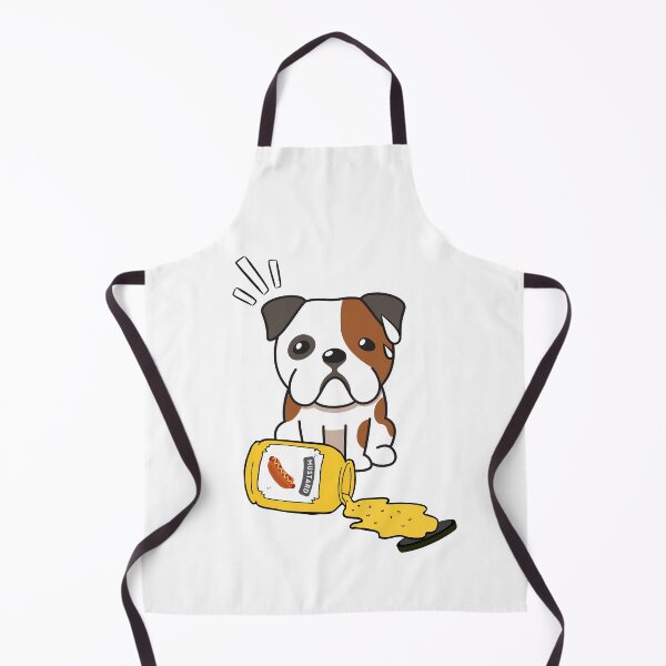Item preview, Cute Bulldog Spilled mustard designed and sold by Pet Station.