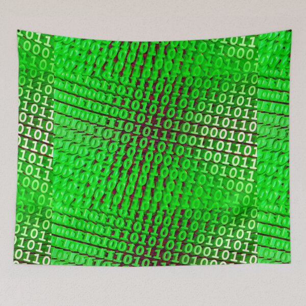 Item preview, Binary Numbers, Computer Talk, Green designed and sold by Paul Thompson Photography.