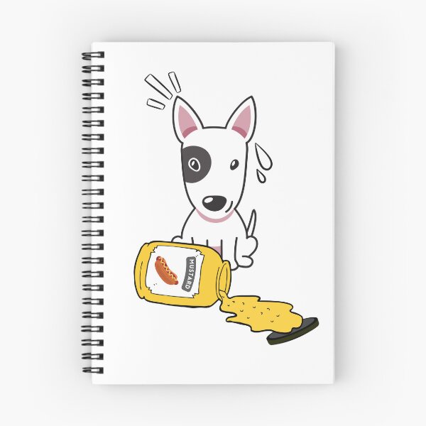 Item preview, Cute Bull Terrier Spilled mustard  designed and sold by Pet Station.