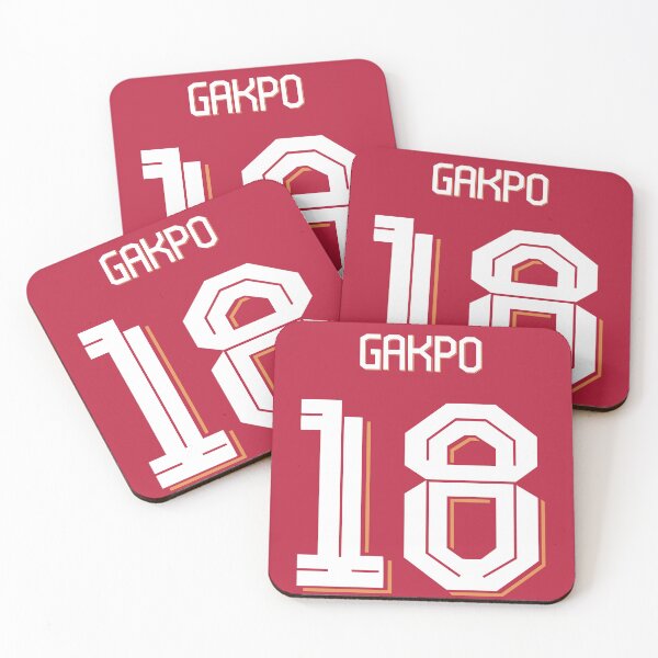 Item preview, Gakpo Liverpool Home jersey 23/24 designed and sold by Alimator.