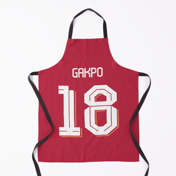 Item preview, Gakpo Liverpool Home jersey 23/24 designed and sold by Alimator.