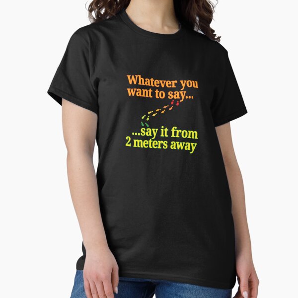 Item preview, Social Distancing 2 Meters. designed and sold by UltraQuirky.