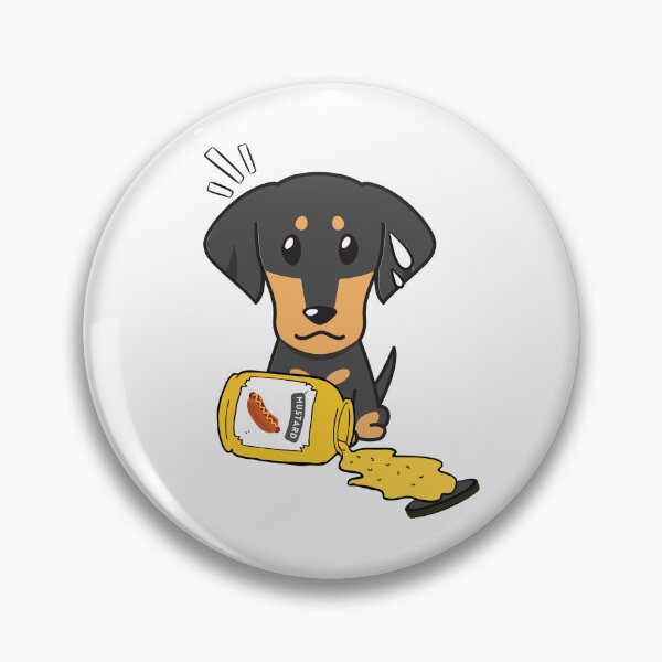 Item preview, Cute Dachshund Spilled mustard  designed and sold by Pet Station.