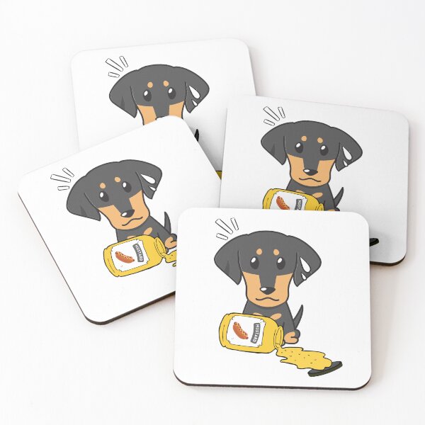 Item preview, Cute Dachshund Spilled mustard  designed and sold by Pet Station.