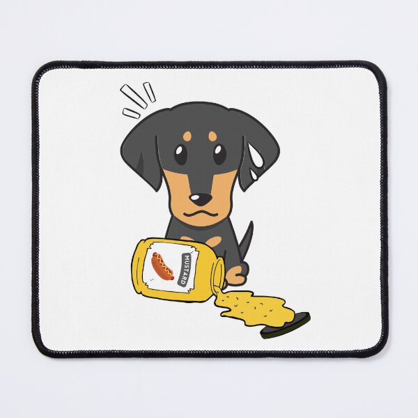 Item preview, Cute Dachshund Spilled mustard  designed and sold by Pet Station.