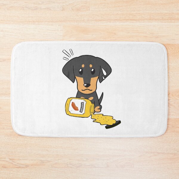Item preview, Cute Dachshund Spilled mustard  designed and sold by Pet Station.