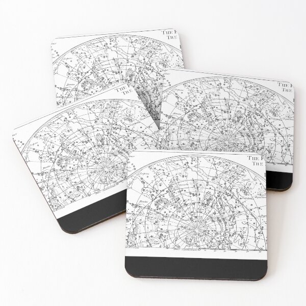 Item preview, Northern hemisphere astronomy map designed and sold by Bunniesshop444.