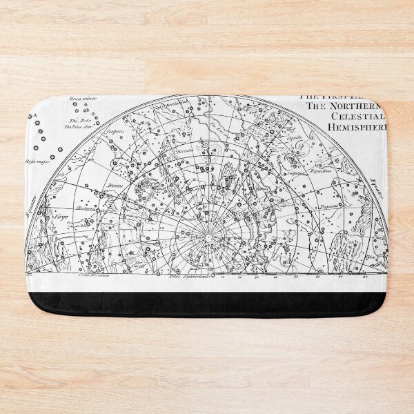 Item preview, Northern hemisphere astronomy map designed and sold by Bunniesshop444.