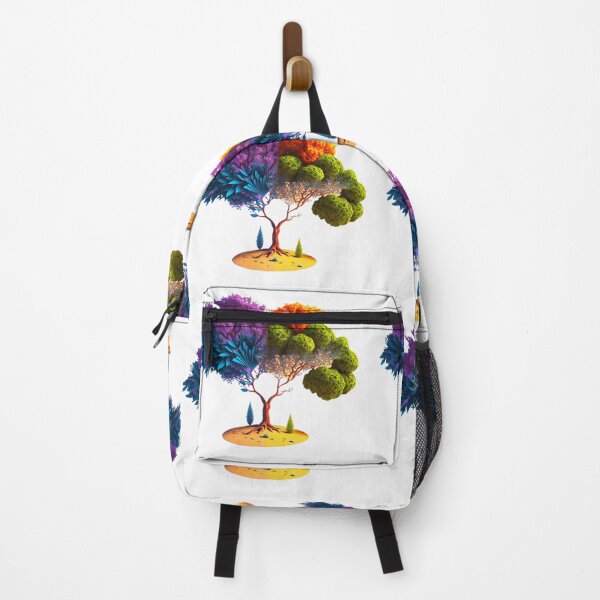 Item preview, Colourful Tree in Fibonacci Design for Fashion Accessories and Home Decor Style designed and sold by RAGANADesign.