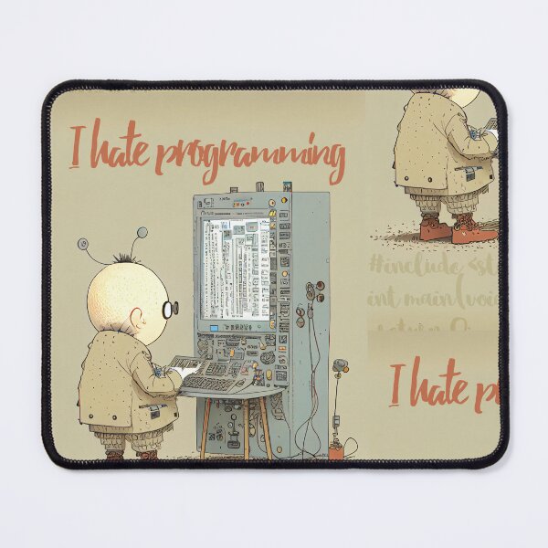 Item preview, I Hate Programming designed and sold by The-Dark-Art.