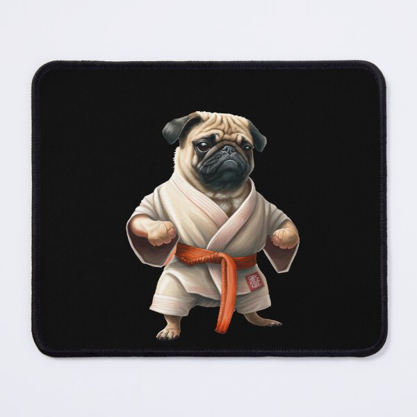 Item preview, Kung fu pug designed and sold by AnimalArtPhotos.