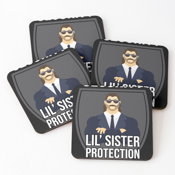 Item preview, Security Lil' Sister Protection Squad Kids Shirt designed and sold by JackCurtis1991.