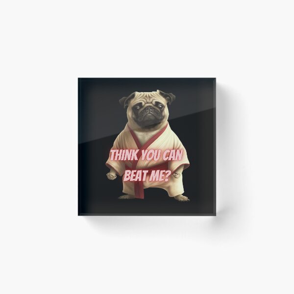 Item preview, Kung fu dog designed and sold by AnimalArtPhotos.