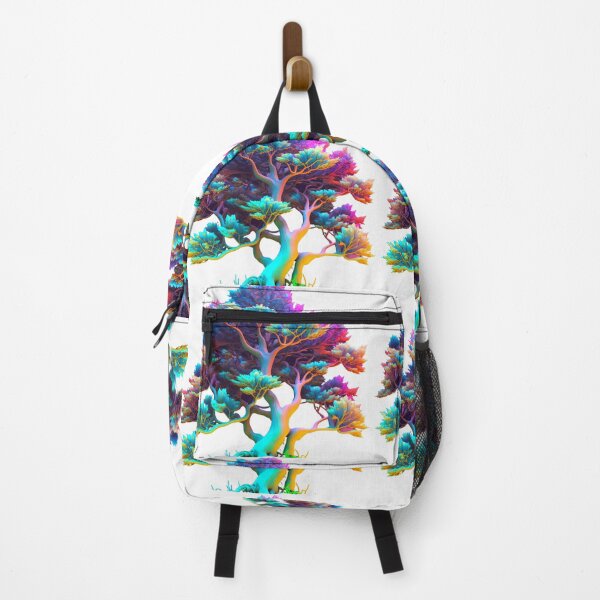 Item preview, Colourful Tree in Fibonacci Design for Fashion Accessories and Home Decor Style designed and sold by RAGANADesign.