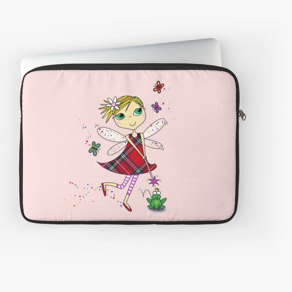 Cute Magic Fairy Cartoon Laptop Sleeve