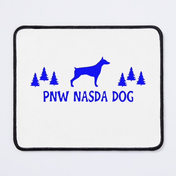 Item preview, PNW NASDA DOG Doberman Stacked Blue designed and sold by Calliejoi31.