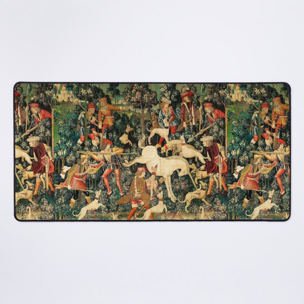 Item preview, Unicorn Tapestries Unicorn Defends Medieval Myth Legend designed and sold by antiqueart.