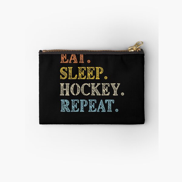 Item preview, Eat Sleep Hockey Repeat, Ice Hockey designed and sold by artfulnotebook.
