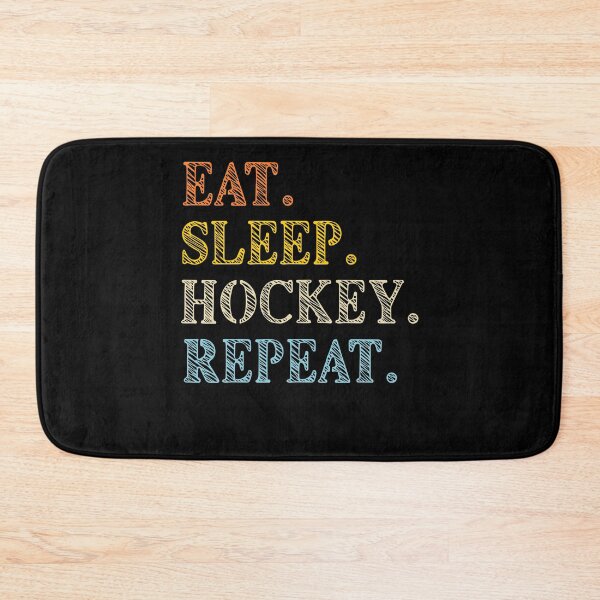 Item preview, Eat Sleep Hockey Repeat, Ice Hockey designed and sold by artfulnotebook.
