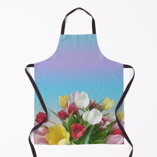 Item preview, Didiers Tulip (Tulipa Gesneriana) Pink Red and Yellow Easter Botanical Tulip Flower Garden designed and sold by VistaViews.