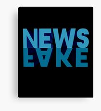 Fake News Canvas Print
