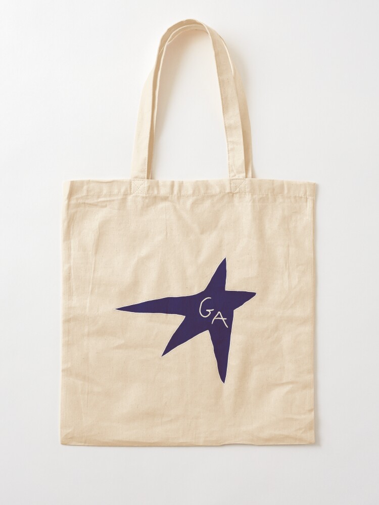 Thumbnail 2 of 5, Tote Bag, Gracie abrams midnight blue star logo designed and sold by anniescribbles.