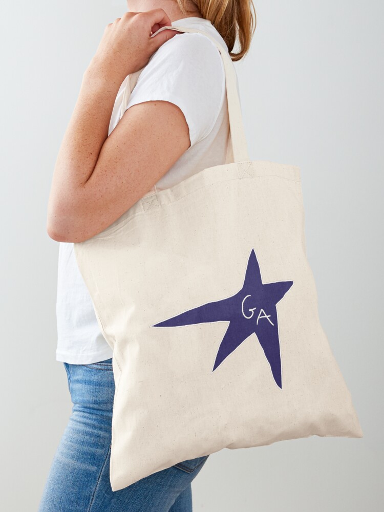 Thumbnail 1 of 5, Tote Bag, Gracie abrams midnight blue star logo designed and sold by anniescribbles.