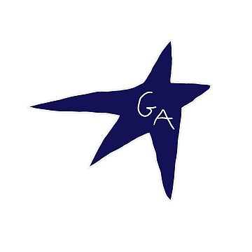 Artwork thumbnail, Gracie abrams midnight blue star logo by anniescribbles
