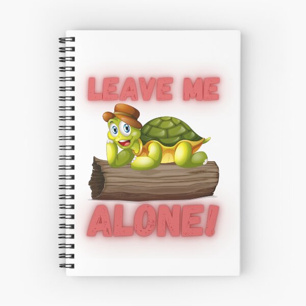Item preview, Leave Me Alone Turtle  designed and sold by ShopTwentyFour.