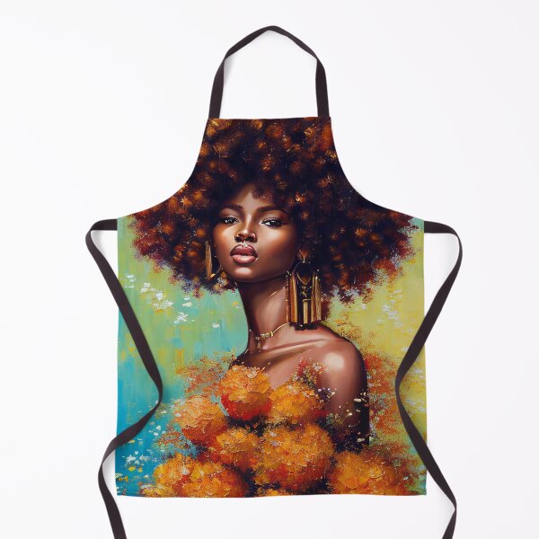 Item preview, Black Beauty Beautiful African Women Digital Art designed and sold by ArtsyWishesShop.