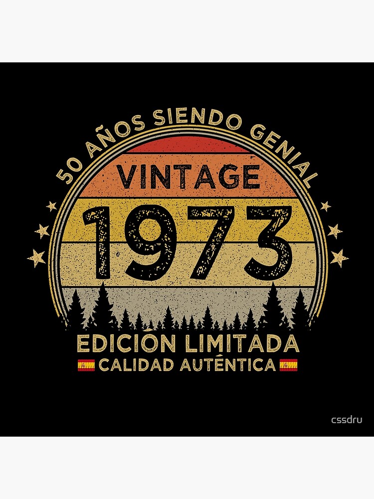 Nacida en 1972 50 Años Cumpleaños Regalo de 50 Años, 50 Años Haciendo  Historia Edición Limitada Sticker for Sale by InkItStudio