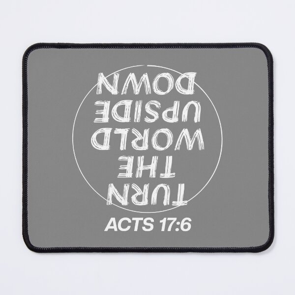 Item preview, Turn the World Upside Down, Book of Acts, Christian Missions Design designed and sold by Angela Dow.
