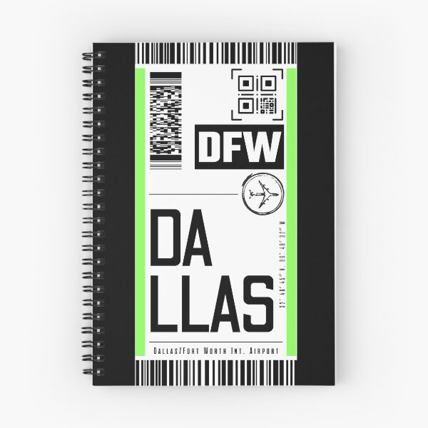 Item preview, DALLAS DFW etiqueta de equipaje clásica pegatinas de viaje designed and sold by LeddsoDello.