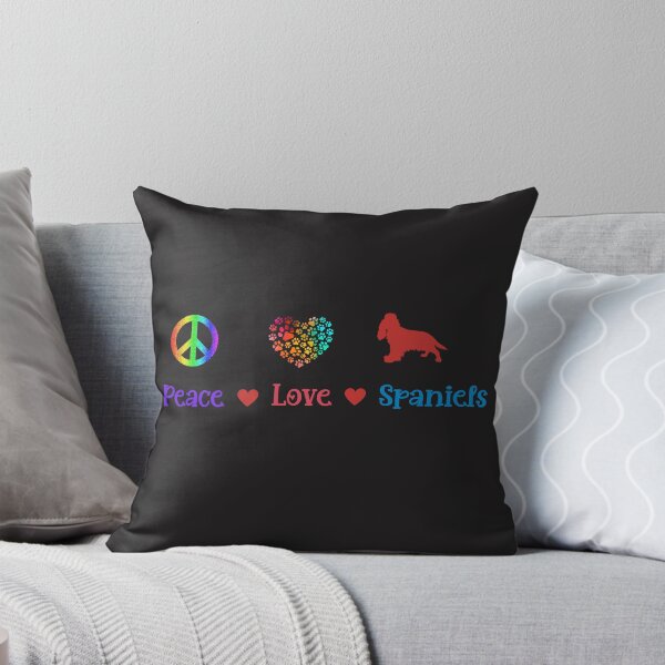Item preview, Peace Love and Spaniels designed and sold by Doggymadness.