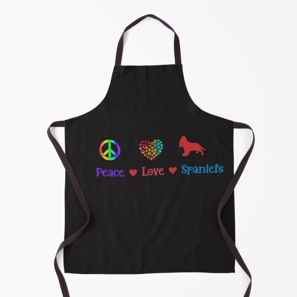 Item preview, Peace Love and Spaniels designed and sold by Doggymadness.
