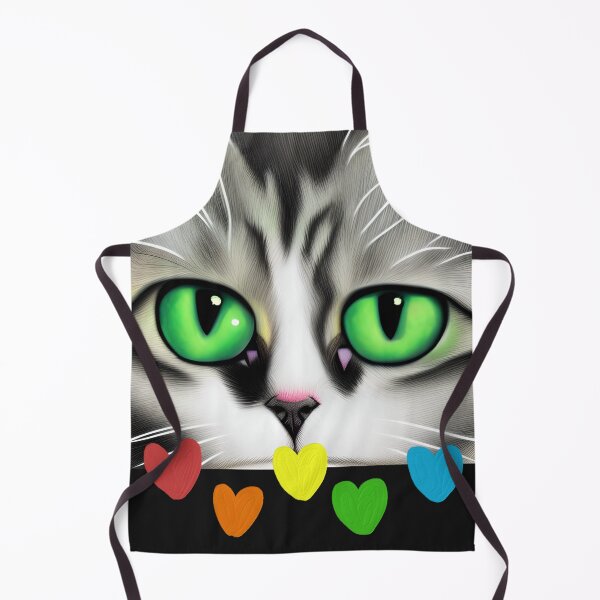 Item preview, GREEN EYE MOGGY designed and sold by starfishstuff.