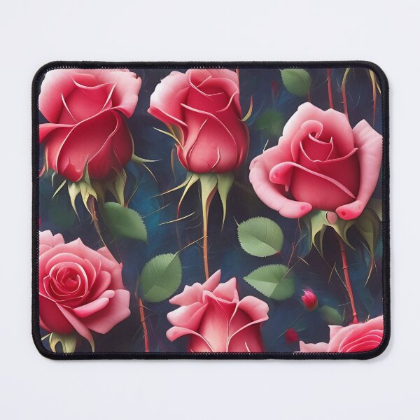 Item preview, Seamless Rose Pattern designed and sold by Ellen Davis.