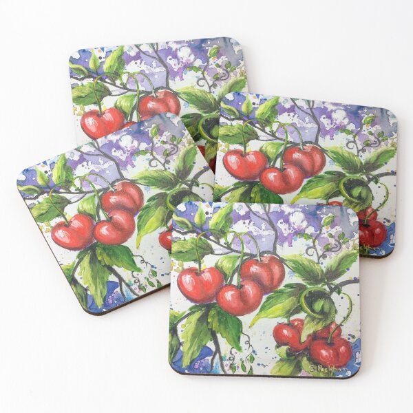 Item preview, Cherries on the Branch designed and sold by Sally peckham.