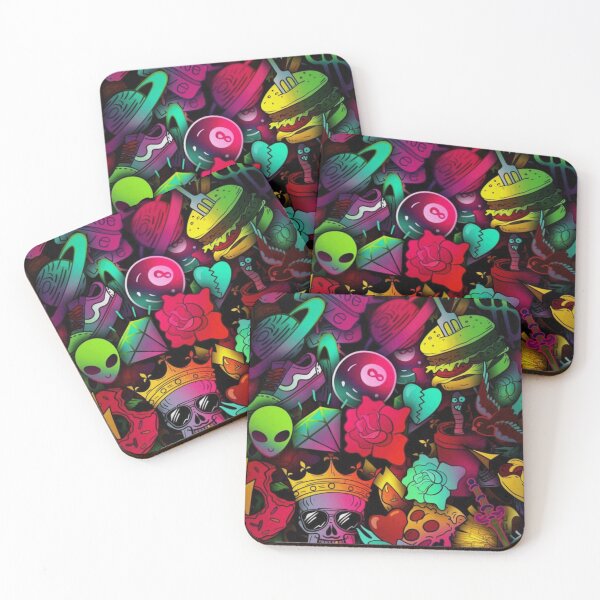 Item preview, Vintage Graffiti Design Colorful Tribal Street Art designed and sold by AME ⭐⭐⭐⭐⭐.
