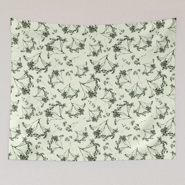 Item preview, Blooming maple buds print pattern designed and sold by starseedgems.