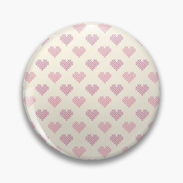 Item preview, Cross stitch hearts designed and sold by Durhamdoodles.