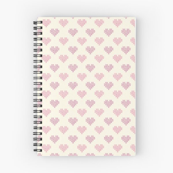 Item preview, Cross stitch hearts designed and sold by Durhamdoodles.