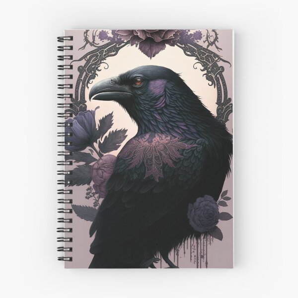 Item preview, Gothic Raven Print, Gothic Crow, Gothic Raven designed and sold by Globuwear.