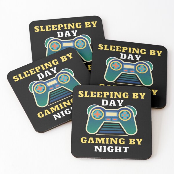 Item preview, Sleeping By Day Gaming By Night. designed and sold by Sloyar.