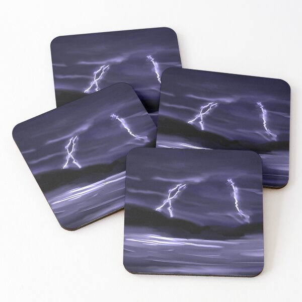 Item preview, The purple stormy night designed and sold by theodorafou.