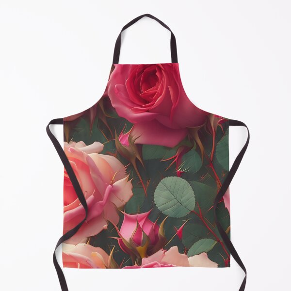 Item preview, Seamless Rose Bush Pattern designed and sold by Ellen Davis.