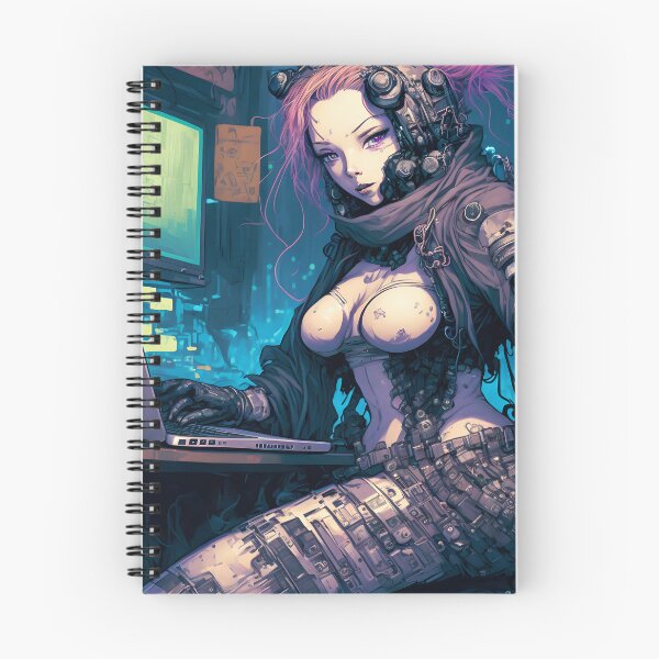 Item preview, anime hacker girl designed and sold by ManoloB.