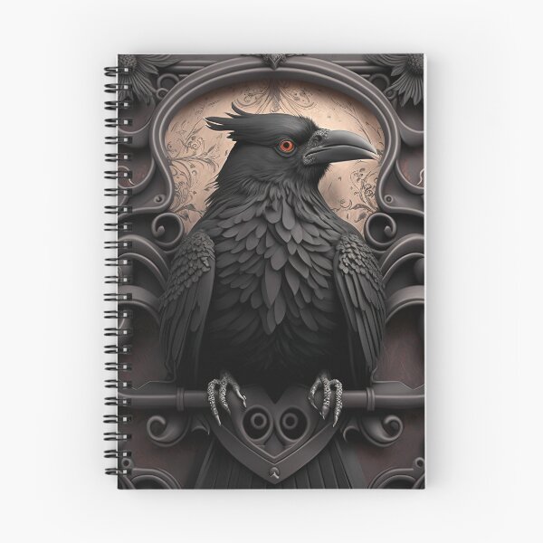 Item preview, Gothic Raven Print, Gothic Crow, Gothic Raven designed and sold by Globuwear.