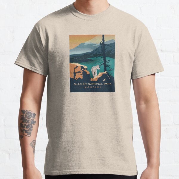 Glacier National Park - Scenic Overlook Classic T-Shirt